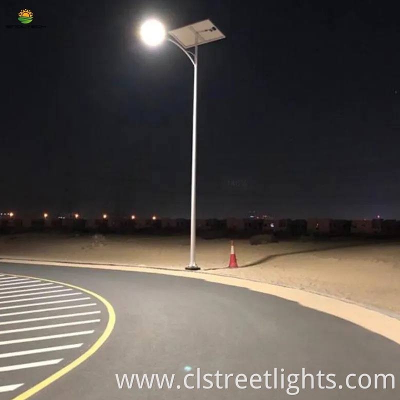 All in Two Design 100W. 120W Solar LED Street Lights (10~12M)